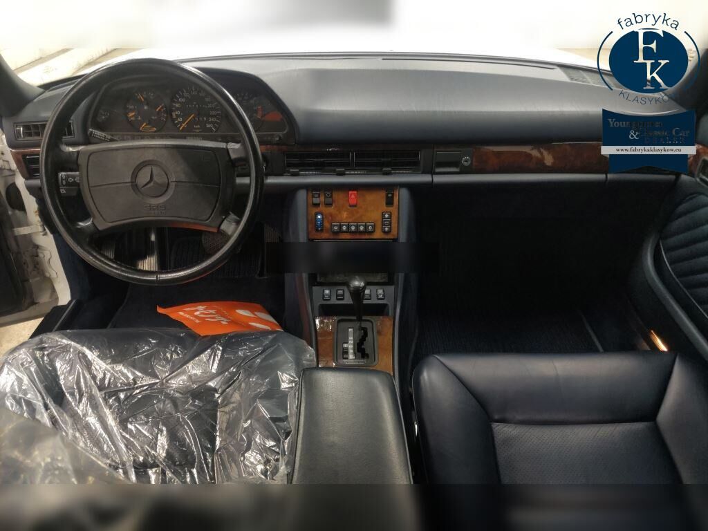 MERCEDES BENZ S-CLASS 4D 560SEL 1990 - zdjęcie 5