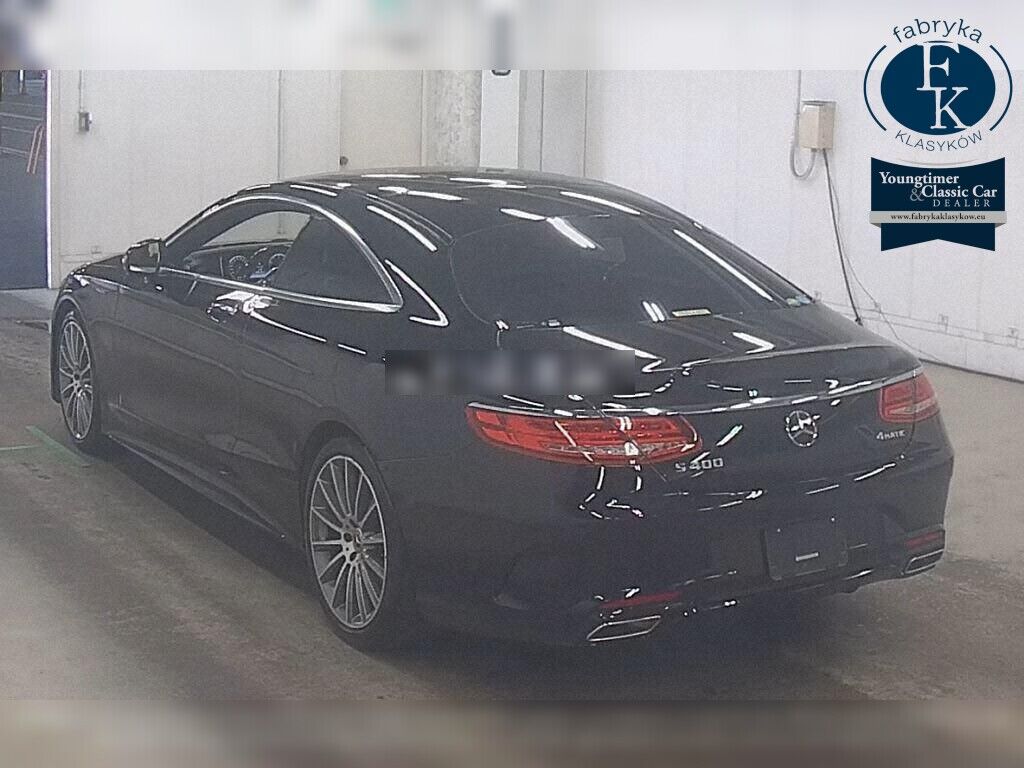 MERCEDES BENZ S-CLASS CP 4WD S400 4MATIC COUPE AMG LINE 2017 - zdjęcie 4