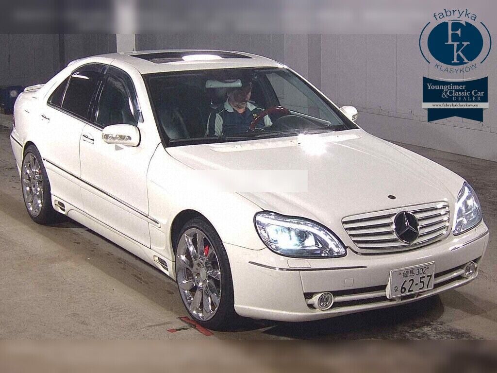 MERCEDES BENZ S-CLASS 4D S320 2001 - zdjęcie 3