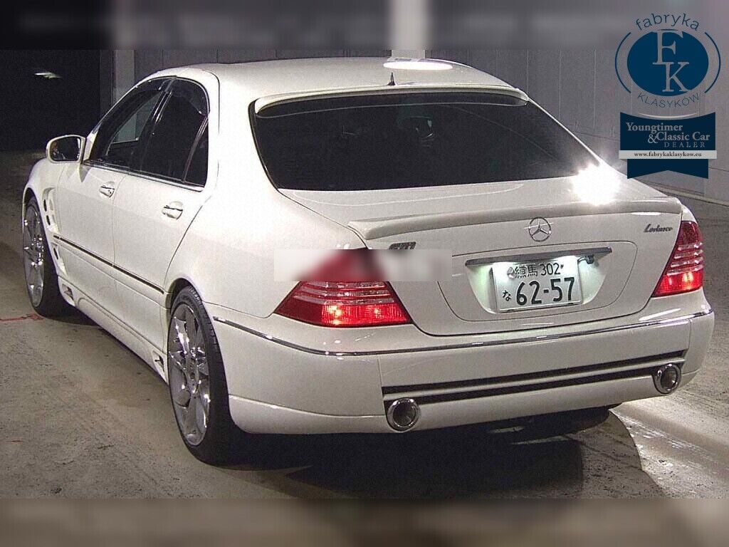 MERCEDES BENZ S-CLASS 4D S320 2001 - zdjęcie 4