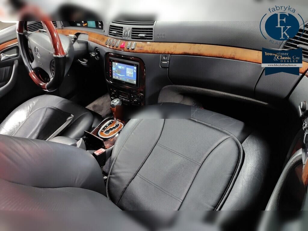 MERCEDES BENZ S-CLASS 4D S320 2001 - zdjęcie 5