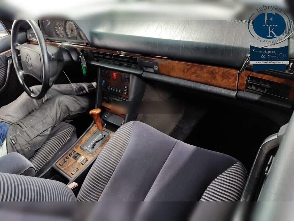 MERCEDES BENZ S-CLASS 4D 560SEL 1990 - zdjęcie 5