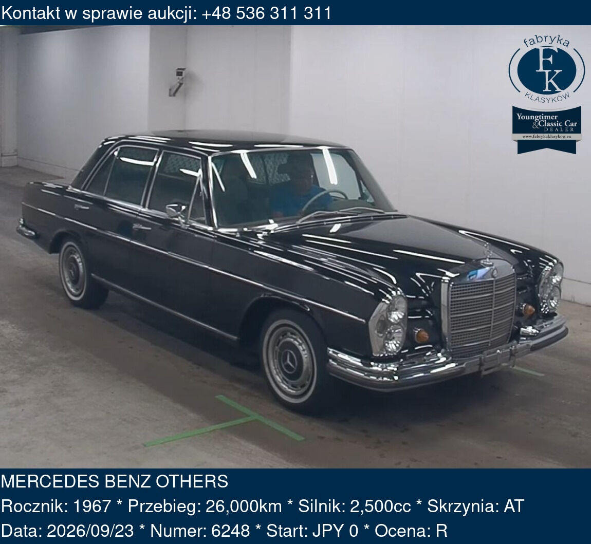 MERCEDES BENZ OTHERS 1967 - zdjęcie 2