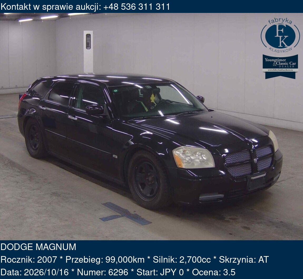 DODGE MAGNUM 2007 - zdjęcie 2