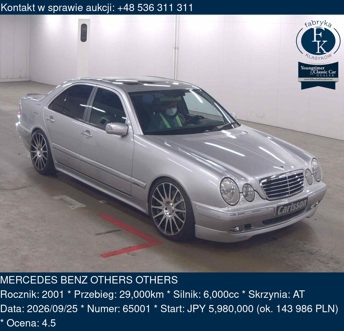 MERCEDES BENZ OTHERS OTHERS 2001 - zdjęcie 2
