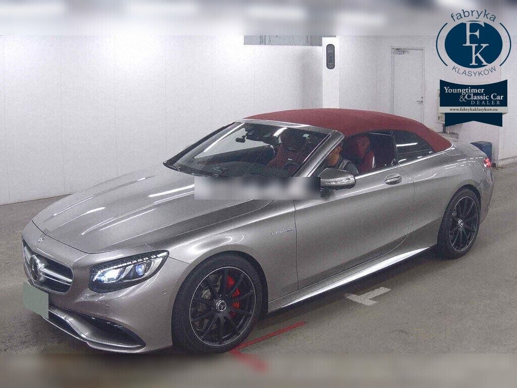MERCEDES AMG S-CLASS OP 4WD S63 4MATIC CABRIOLET 2016 - zdjęcie 6