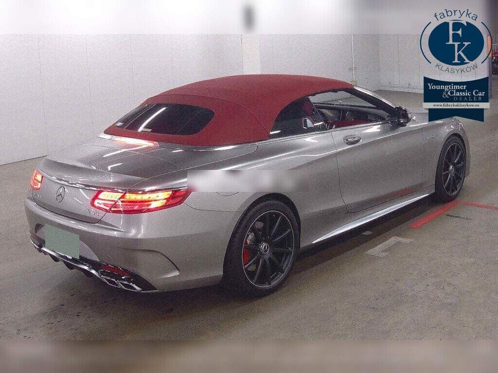 MERCEDES AMG S-CLASS OP 4WD S63 4MATIC CABRIOLET 2016 - zdjęcie 7