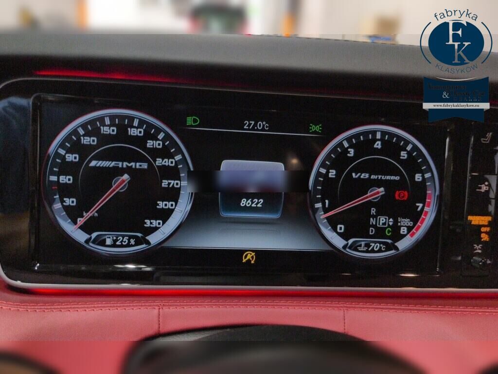 MERCEDES AMG S-CLASS OP 4WD S63 4MATIC CABRIOLET 2016 - zdjęcie 8