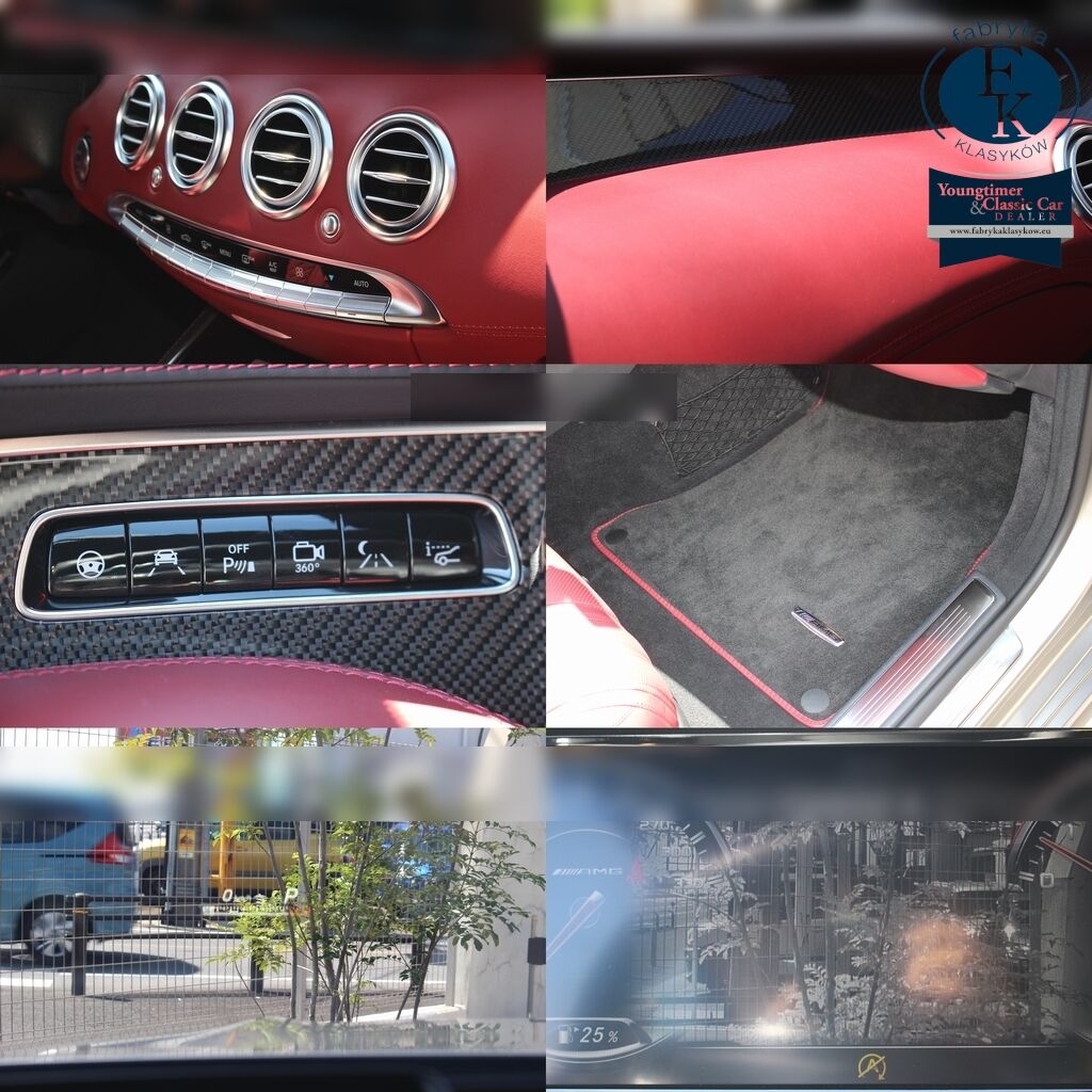 MERCEDES AMG S-CLASS OP 4WD S63 4MATIC CABRIOLET 2016 - zdjęcie 15