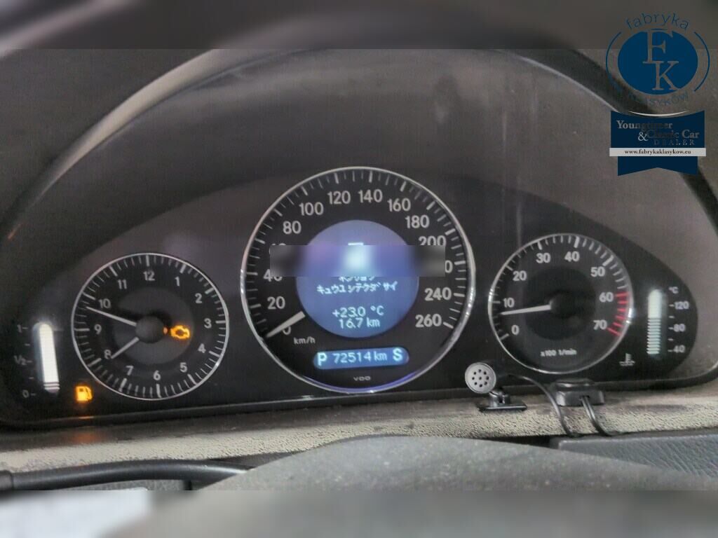 MERCEDES BENZ CLK OP CLK320 CABRIOLET 2003 - zdjęcie 8