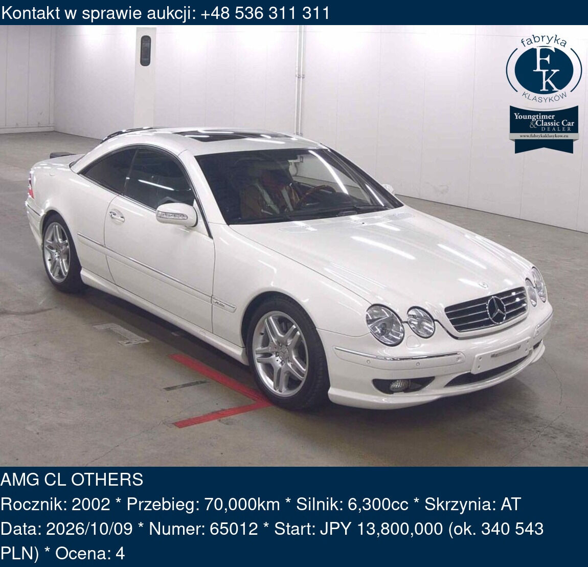 AMG CL OTHERS 2002 - zdjęcie 2