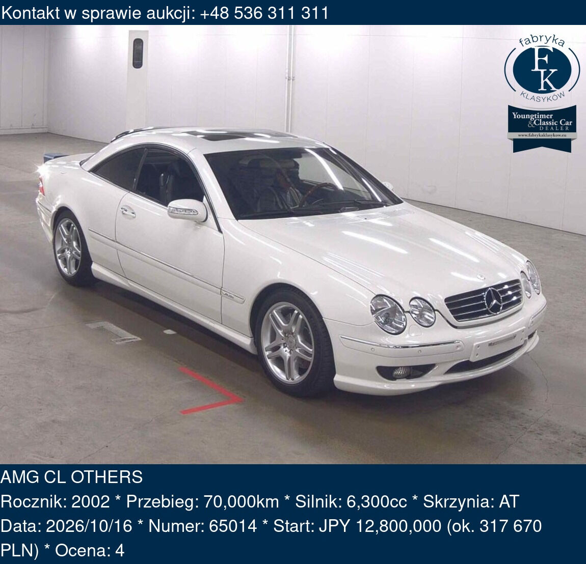 AMG CL OTHERS 2002 - zdjęcie 2