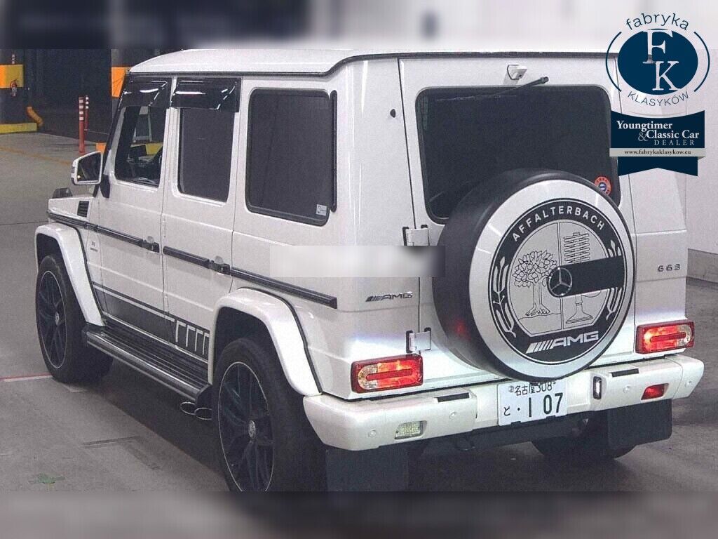 MERCEDES AMG G-CLASS 4WD G63 EDITION 463 2016 - zdjęcie 4