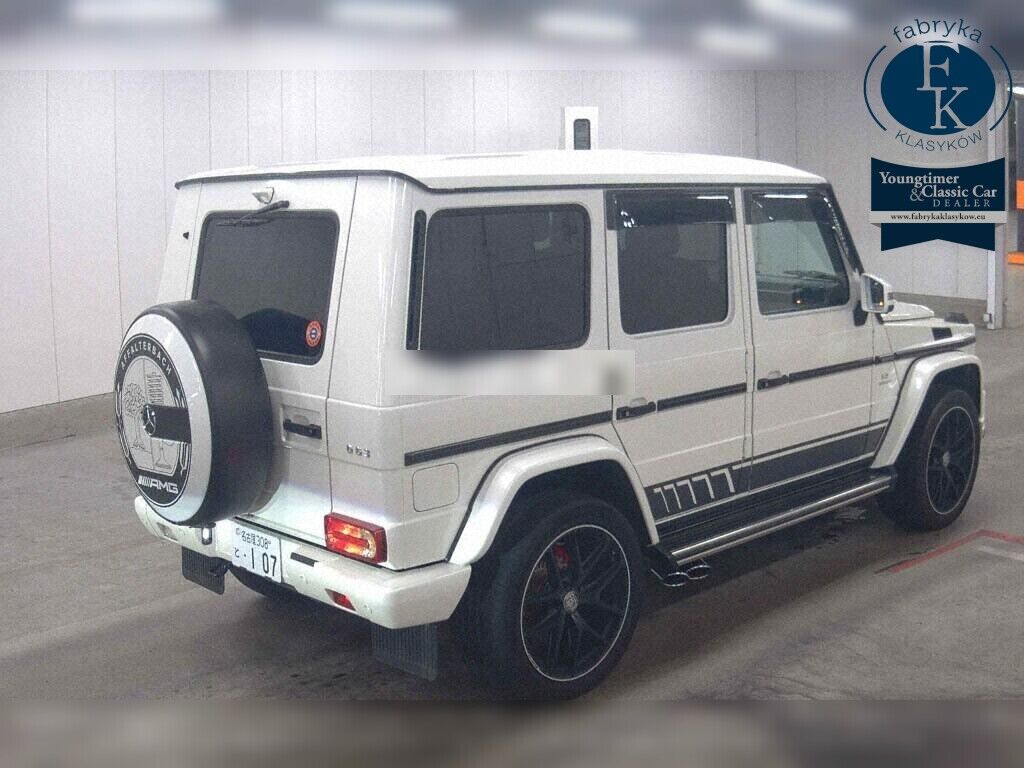 MERCEDES AMG G-CLASS 4WD G63 EDITION 463 2016 - zdjęcie 7