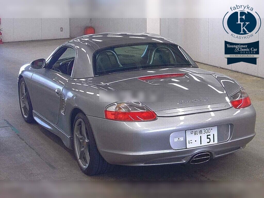 PORSCHE BOXSTER BOXSTER S 550 SPYDER EDITION 2004 - zdjęcie 4