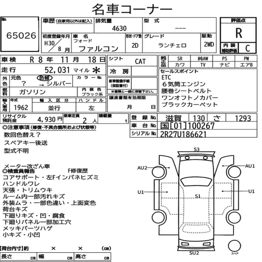 FORD FORD FALCON OTHERS 2018 - zdjęcie 9