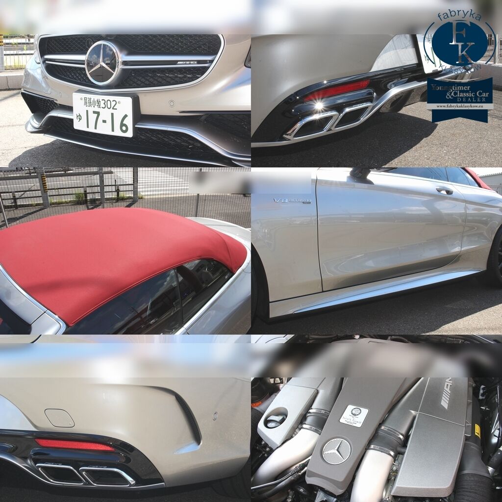 MERCEDES AMG S-CLASS OP 4WD S63 4MATIC CABRIOLET 2016 - zdjęcie 10