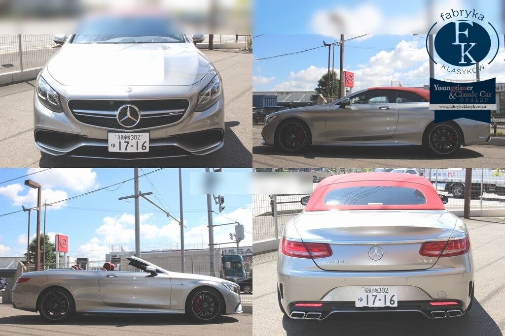 MERCEDES AMG S-CLASS OP 4WD S63 4MATIC CABRIOLET 2016 - zdjęcie 12