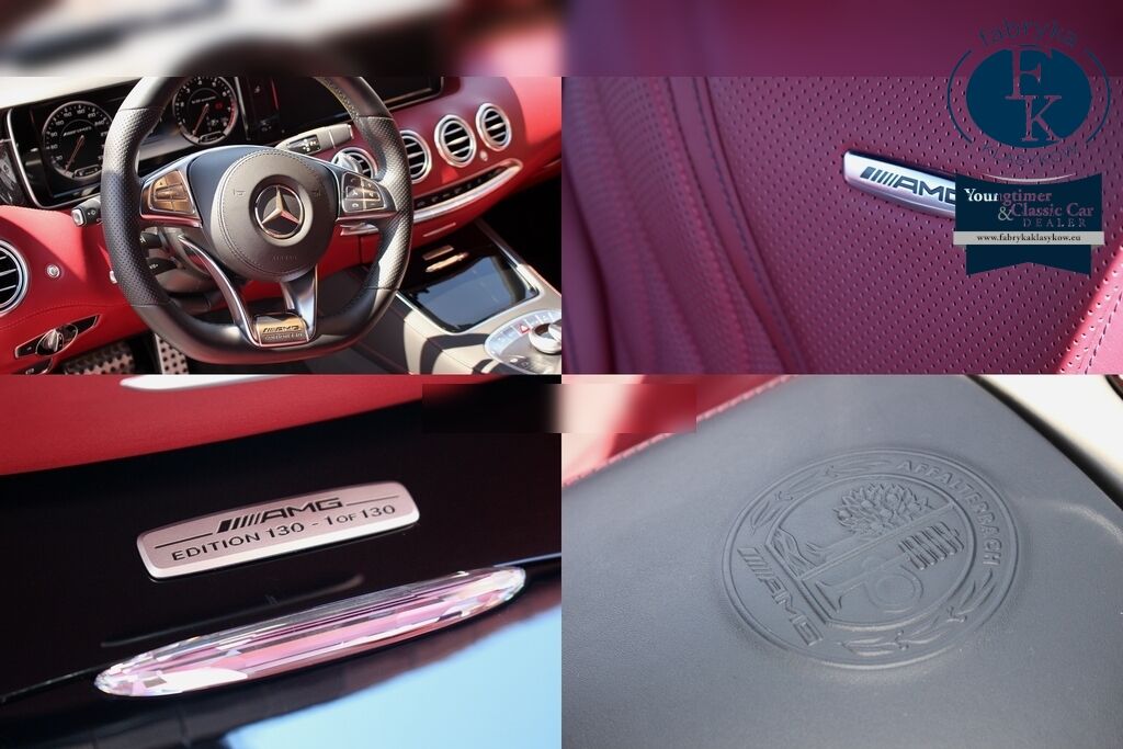 MERCEDES AMG S-CLASS OP 4WD S63 4MATIC CABRIOLET 2016 - zdjęcie 14