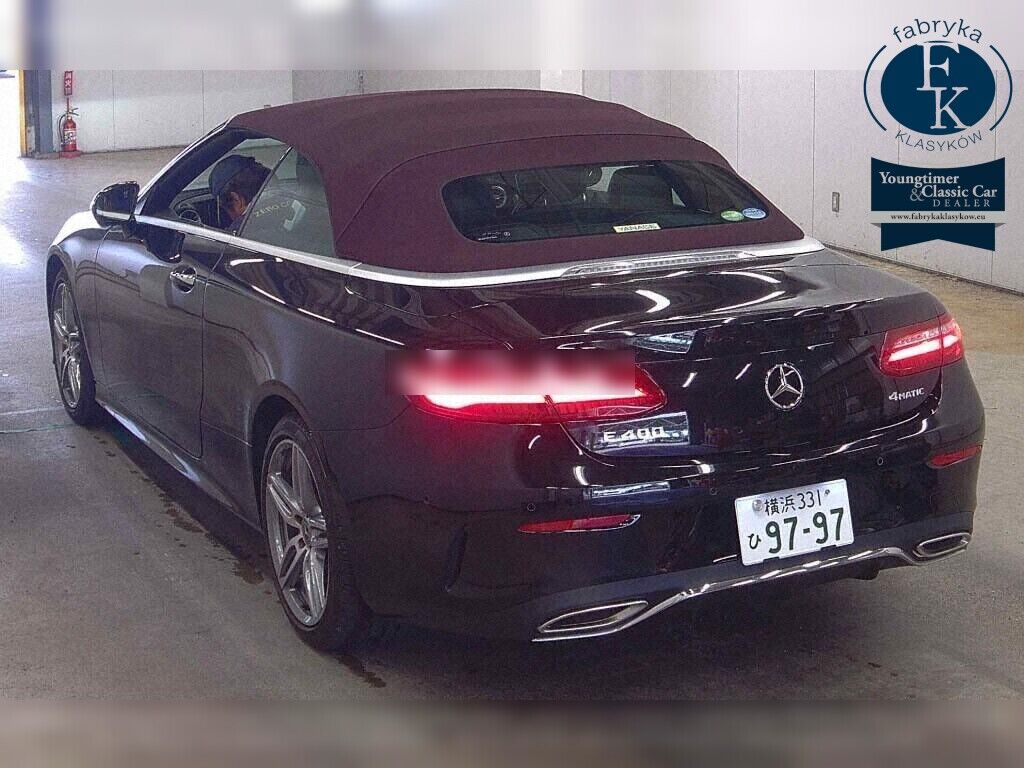 MERCEDES BENZ E-CLASS OP 4WD E400 4MATIC CABRIOLET SPORTS 2018 - zdjęcie 4