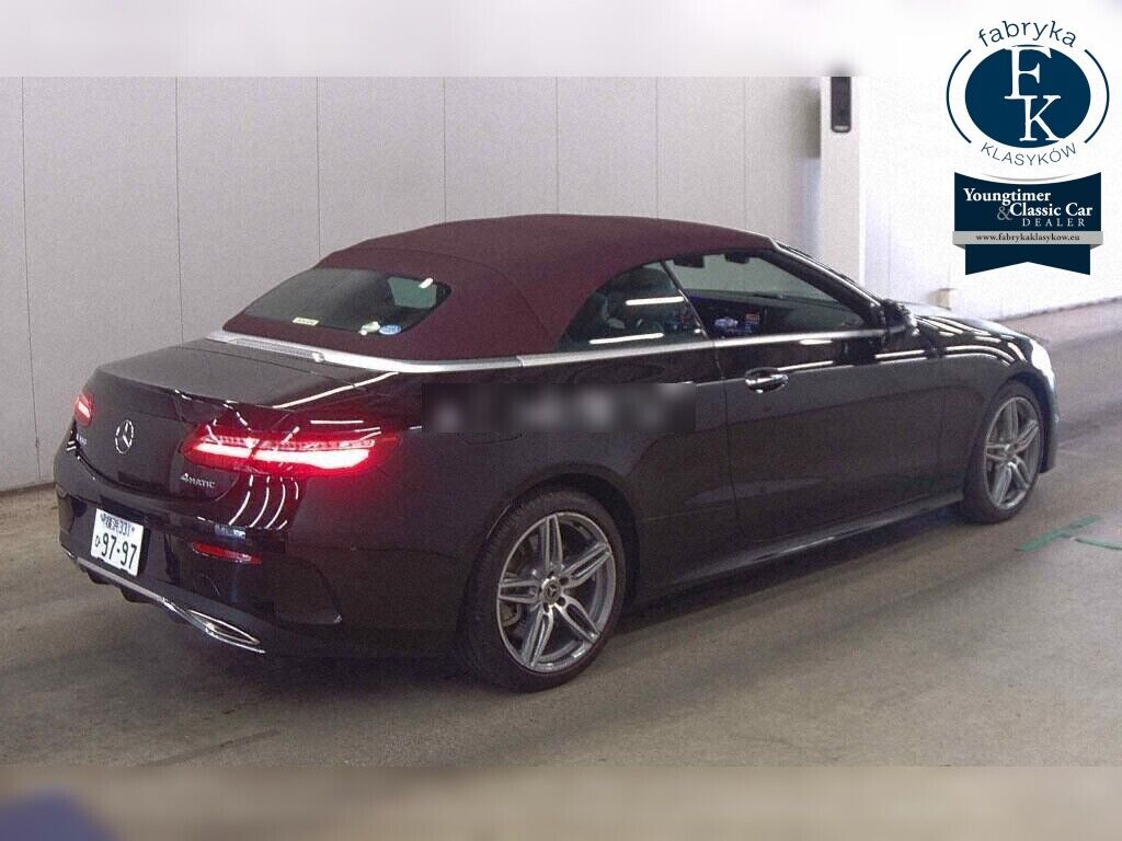 MERCEDES BENZ E-CLASS OP 4WD E400 4MATIC CABRIOLET SPORTS 2018 - zdjęcie 7