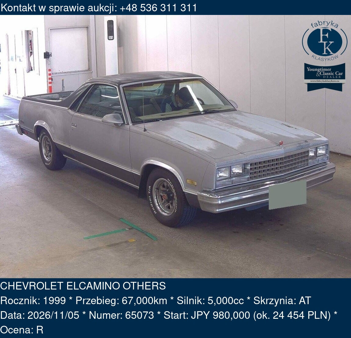 CHEVROLET ELCAMINO OTHERS 1999 - zdjęcie 2
