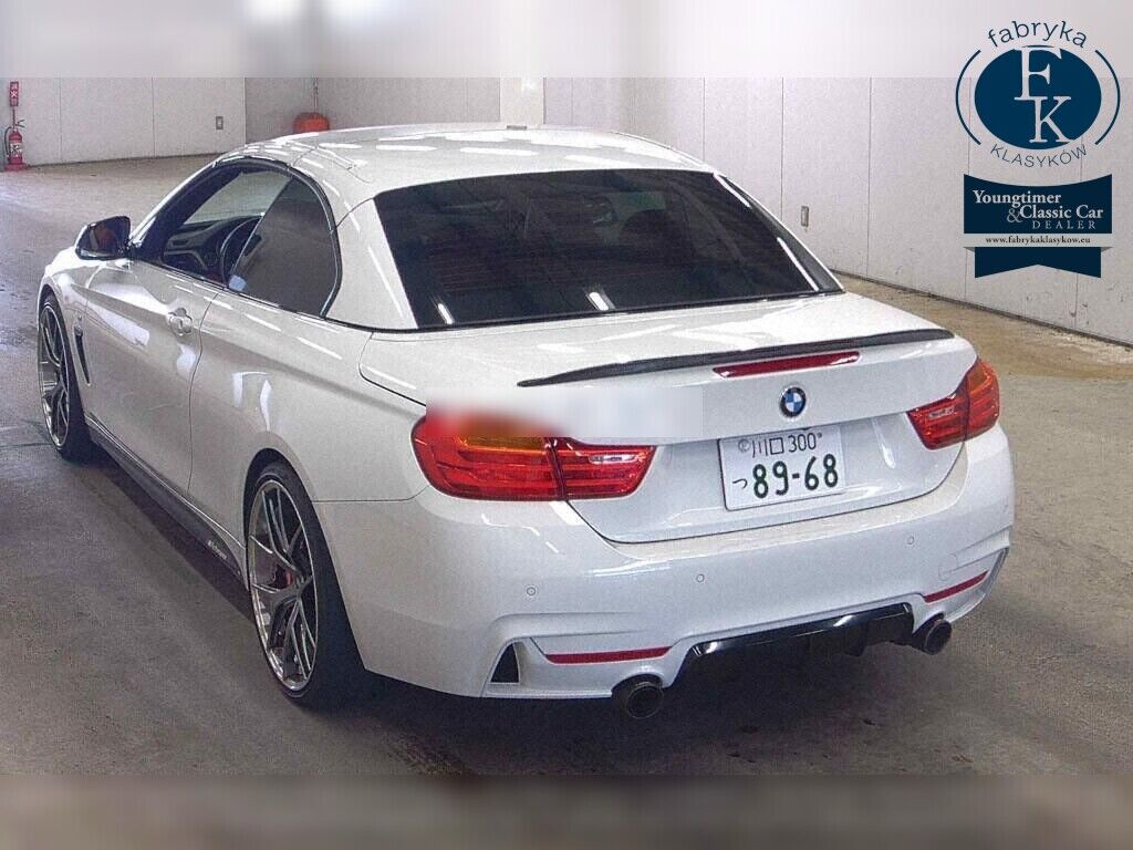 BMW 4 SERIES OP 435I CABRIOLET M-SPORT 2016 - zdjęcie 4