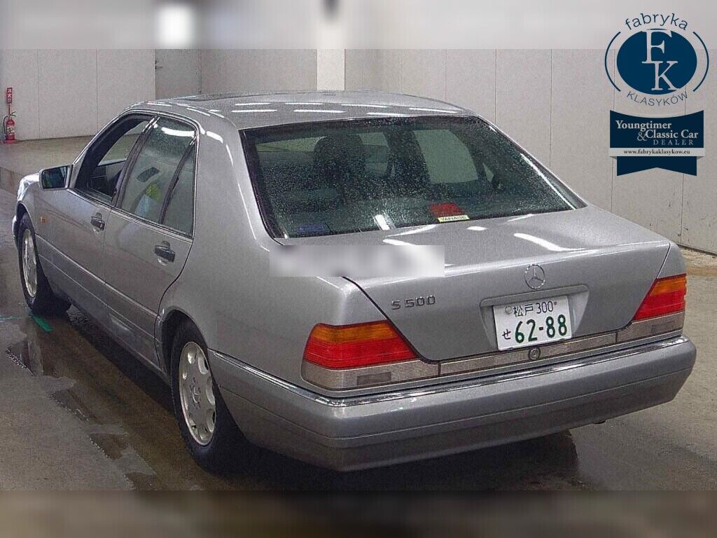 MERCEDES BENZ S-CLASS 4D S500 1996 - zdjęcie 4