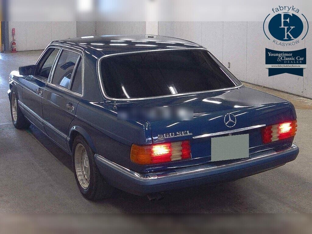 MERCEDES BENZ S-CLASS 4D 560SEL 1988 - zdjęcie 4