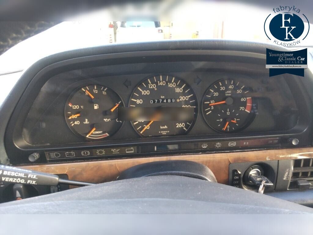 MERCEDES BENZ S-CLASS 4D 560SEL 1988 - zdjęcie 8