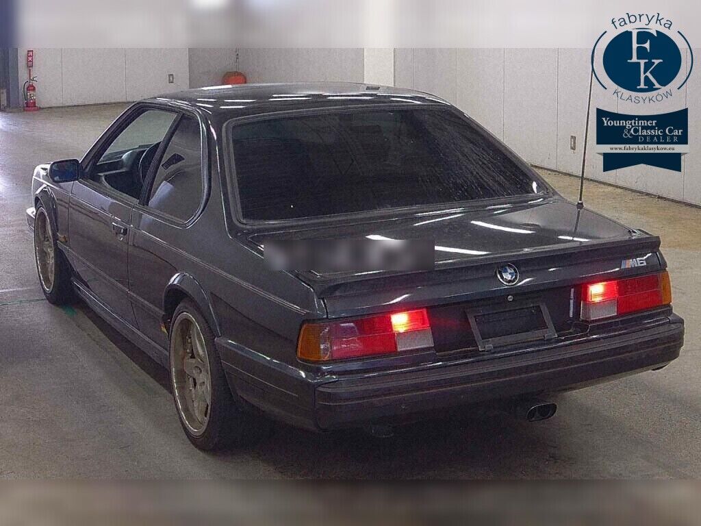 BMW M6 CP BASE GRADE 1987 - zdjęcie 4