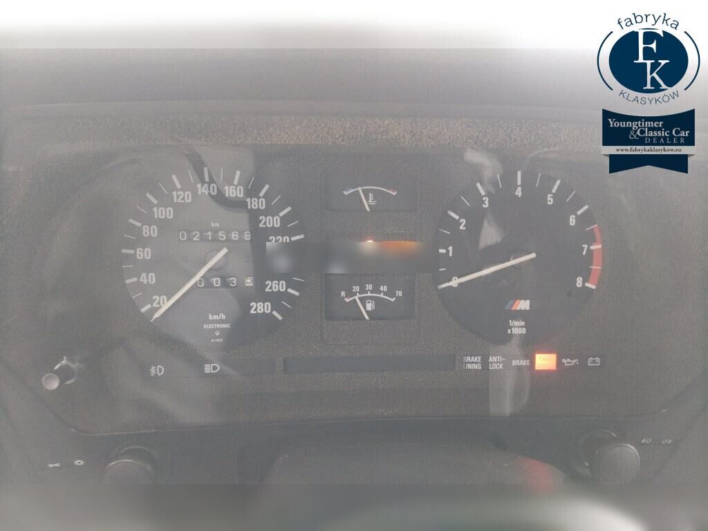 BMW M6 CP BASE GRADE 1987 - zdjęcie 8
