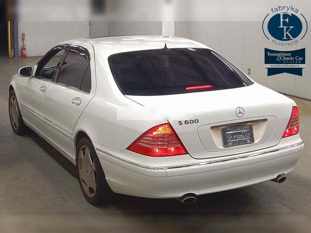 MERCEDES BENZ S-CLASS 4D S600L 2006 - zdjęcie 4