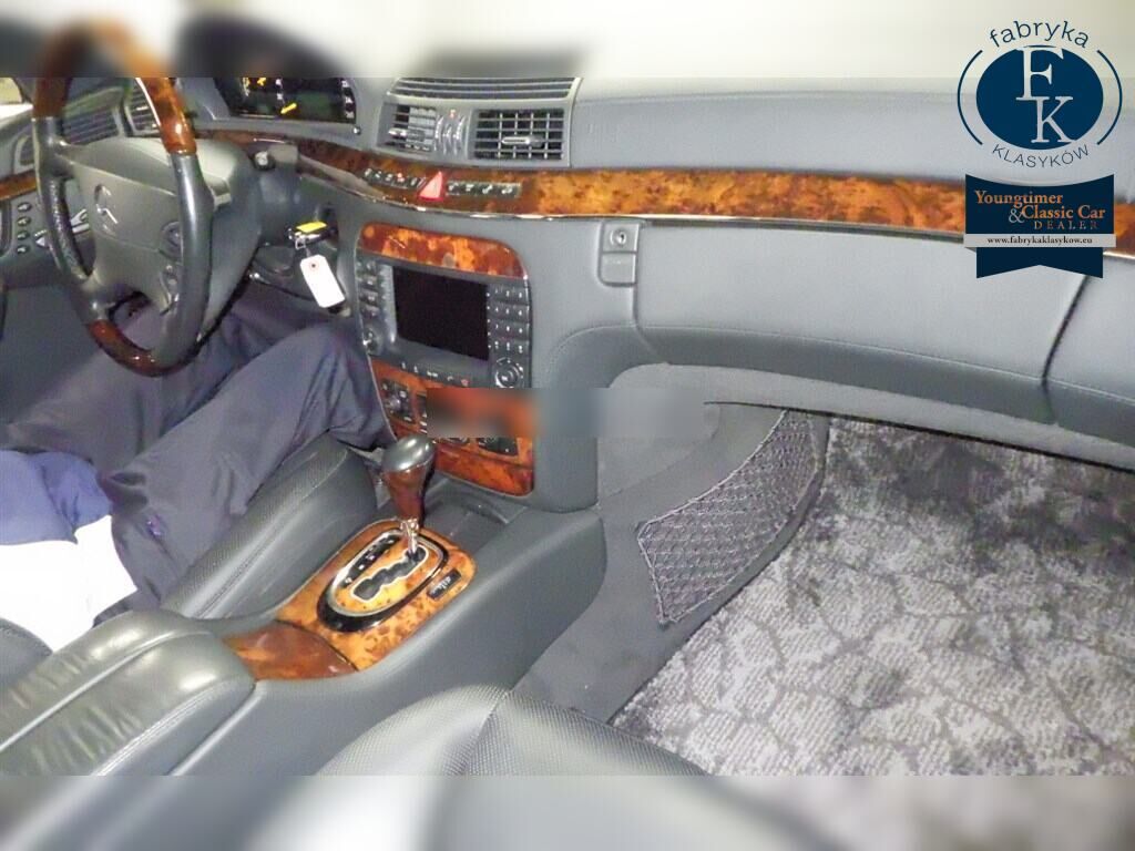 MERCEDES BENZ S-CLASS 4D S600L 2006 - zdjęcie 5