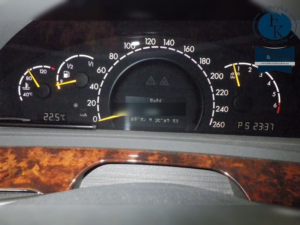 MERCEDES BENZ S-CLASS 4D S600L 2006 - zdjęcie 8