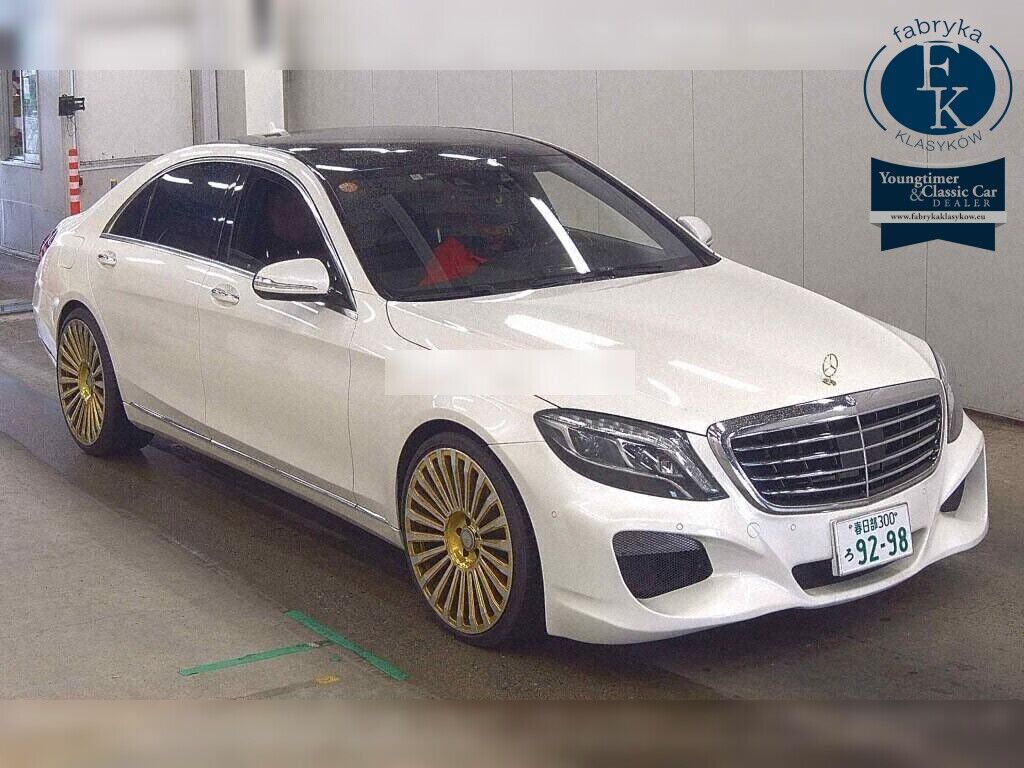 MERCEDES BENZ S-CLASS 4D S550 LONG 2013 - zdjęcie 3