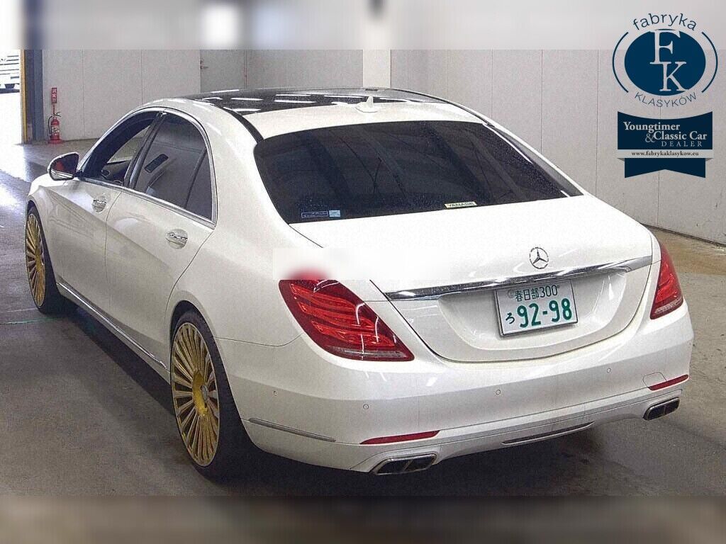MERCEDES BENZ S-CLASS 4D S550 LONG 2013 - zdjęcie 4