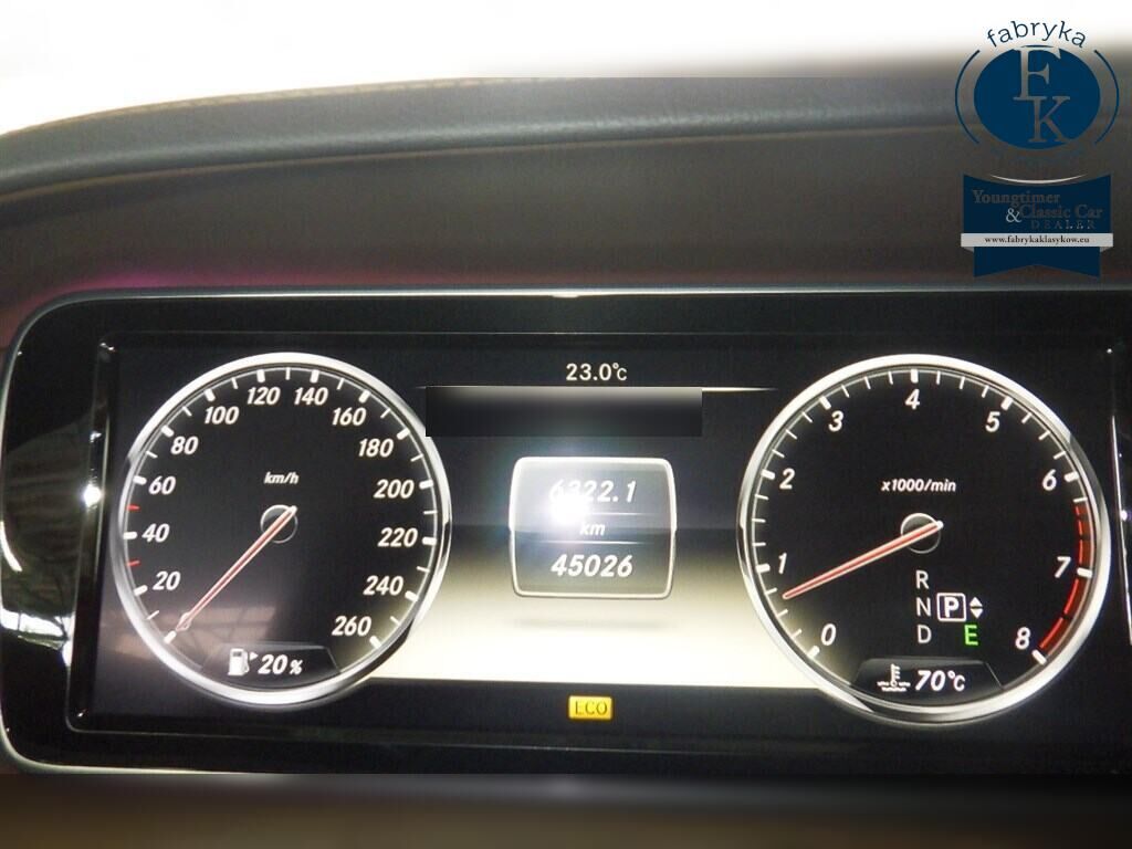 MERCEDES BENZ S-CLASS 4D S550 LONG 2013 - zdjęcie 8