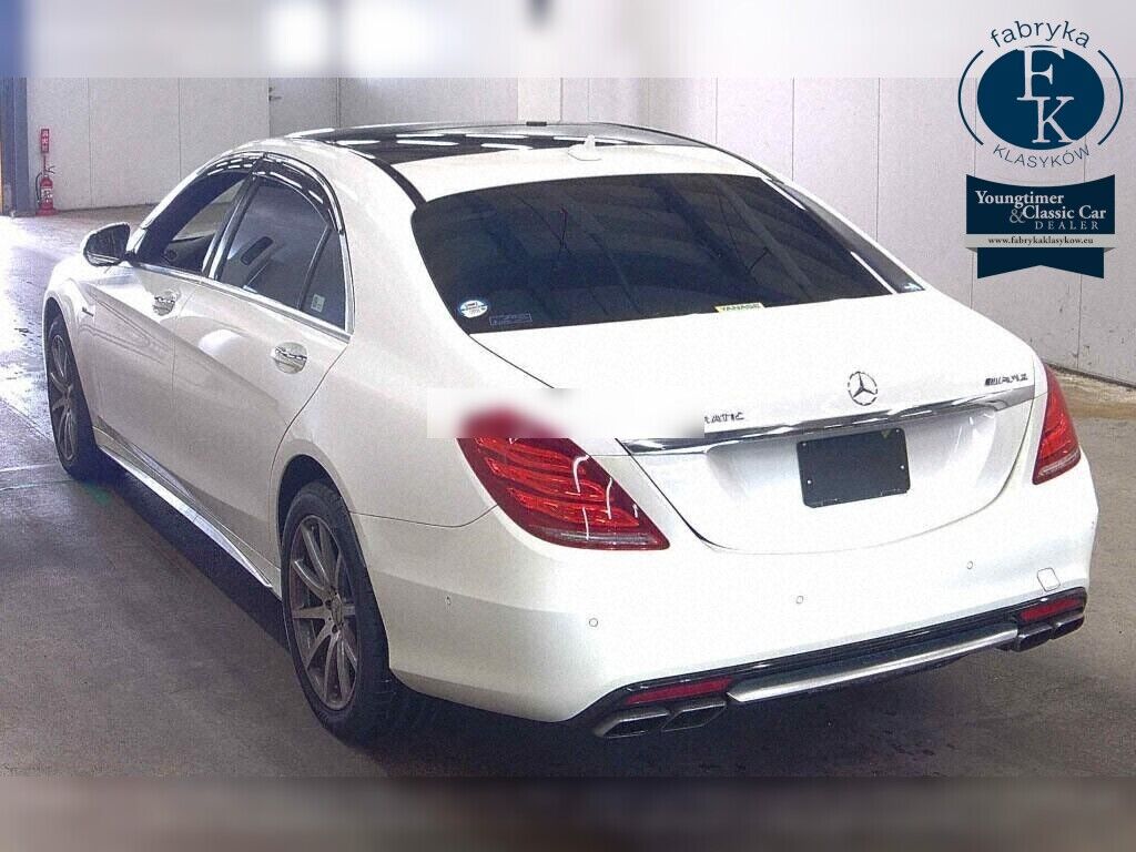 MERCEDES AMG S-CLASS 4D 4WD S63 4MATIC LONG 2014 - zdjęcie 4