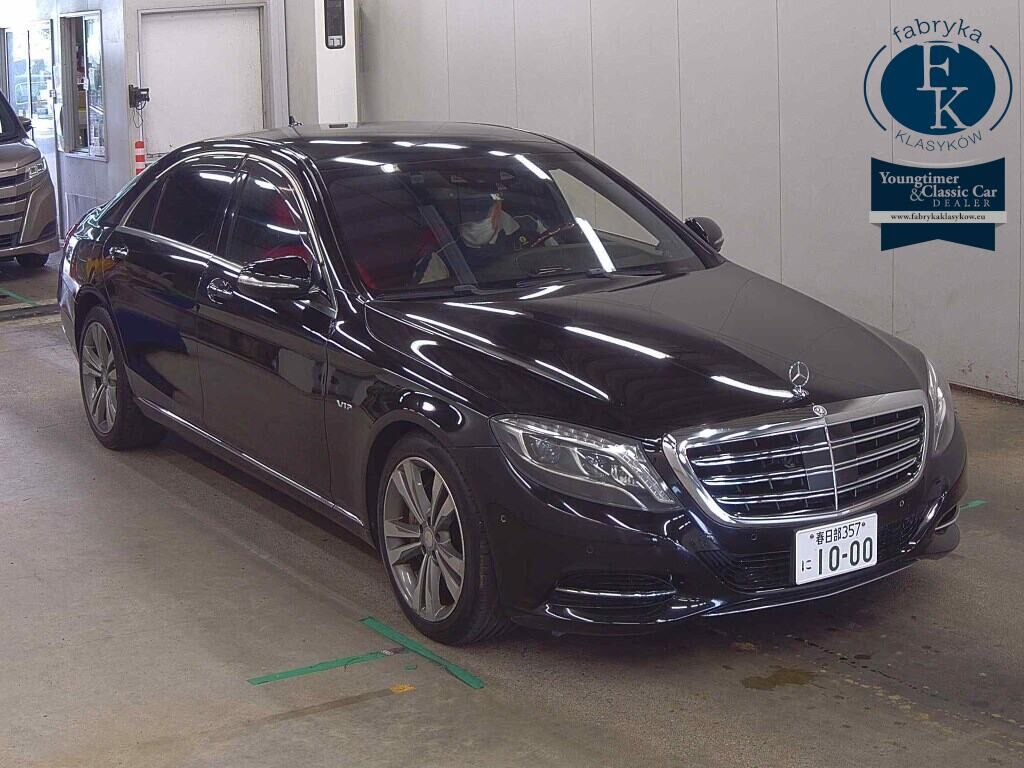 MERCEDES BENZ S-CLASS 4D S600 LONG 2015 - aukcja, lot 65219