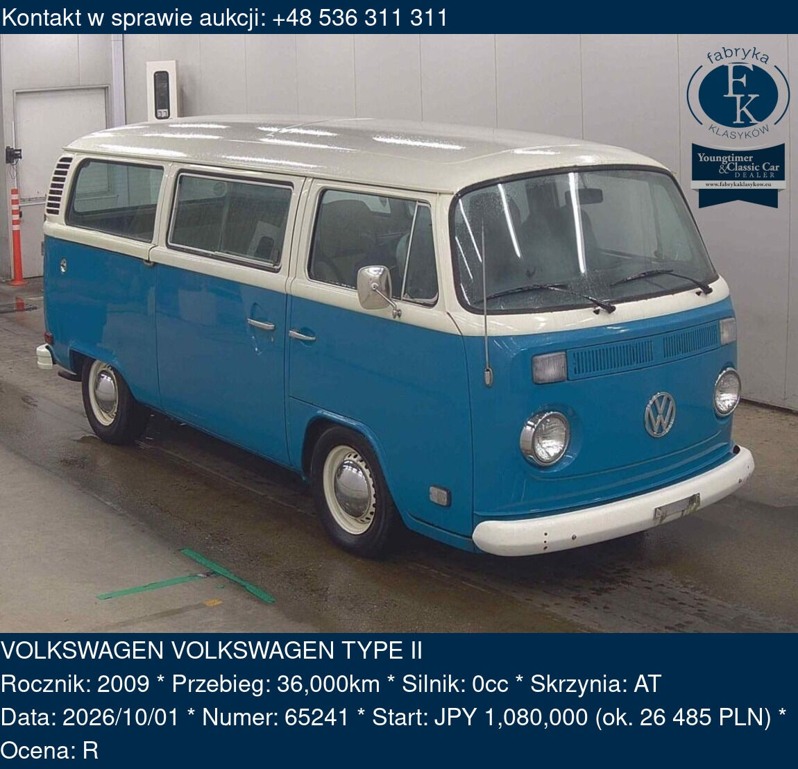 VOLKSWAGEN VOLKSWAGEN TYPE II 2009 - zdjęcie 2