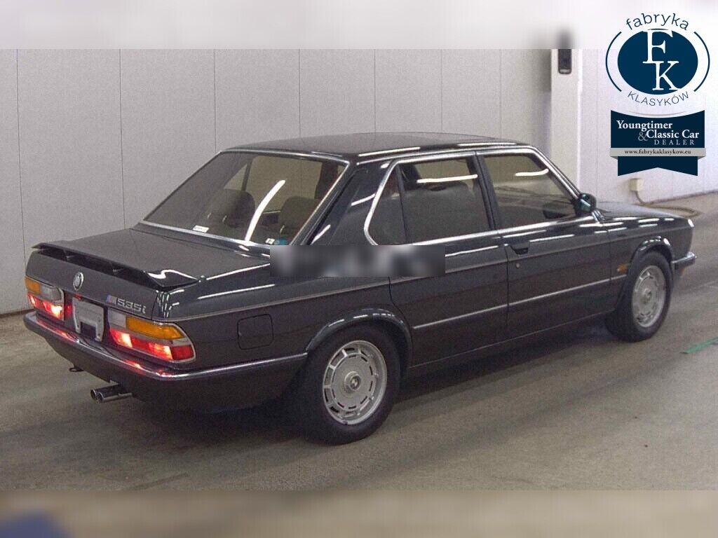 BMW 5 SERIES 4D M535IA 1987 - zdjęcie 7