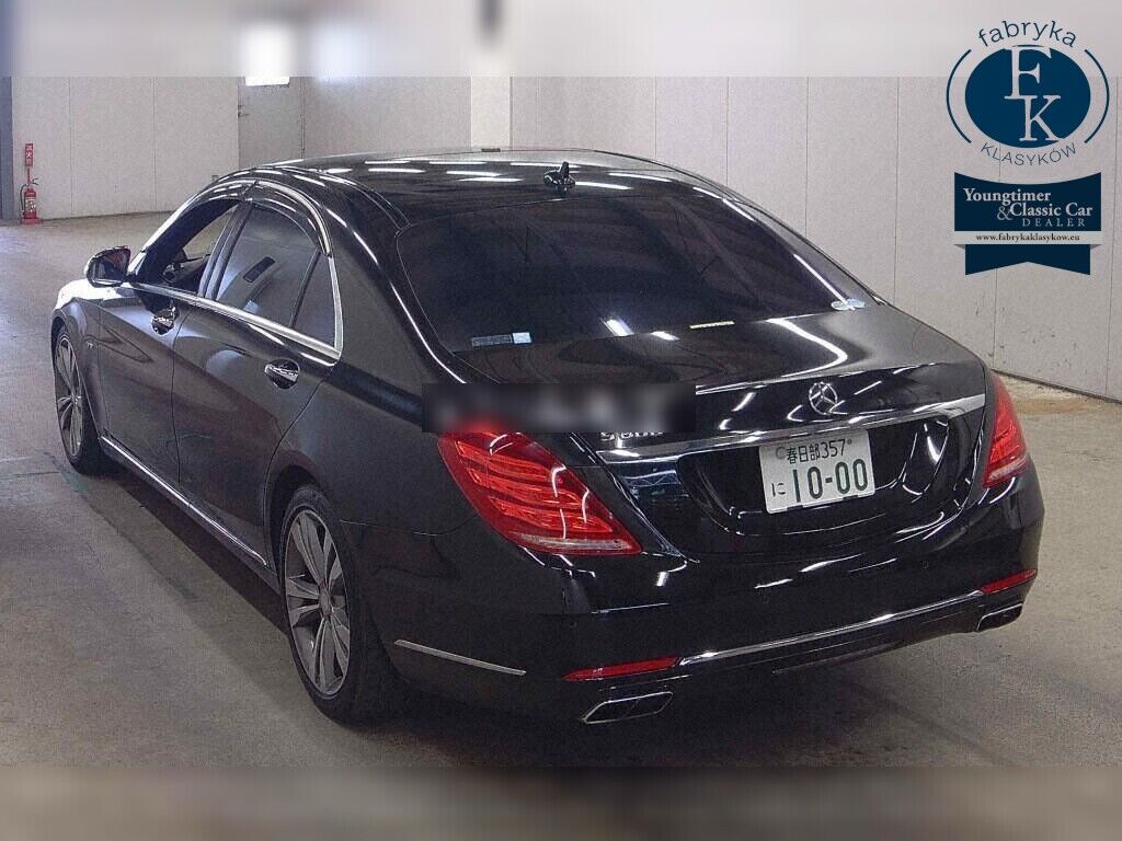 MERCEDES BENZ S-CLASS 4D S600 LONG 2015 - zdjęcie 4