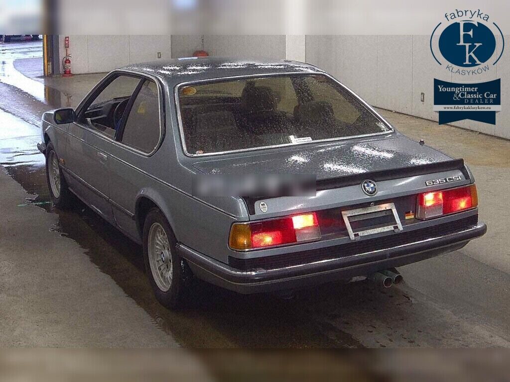 BMW 6 SERIES CP 635CSI 1985 - zdjęcie 4