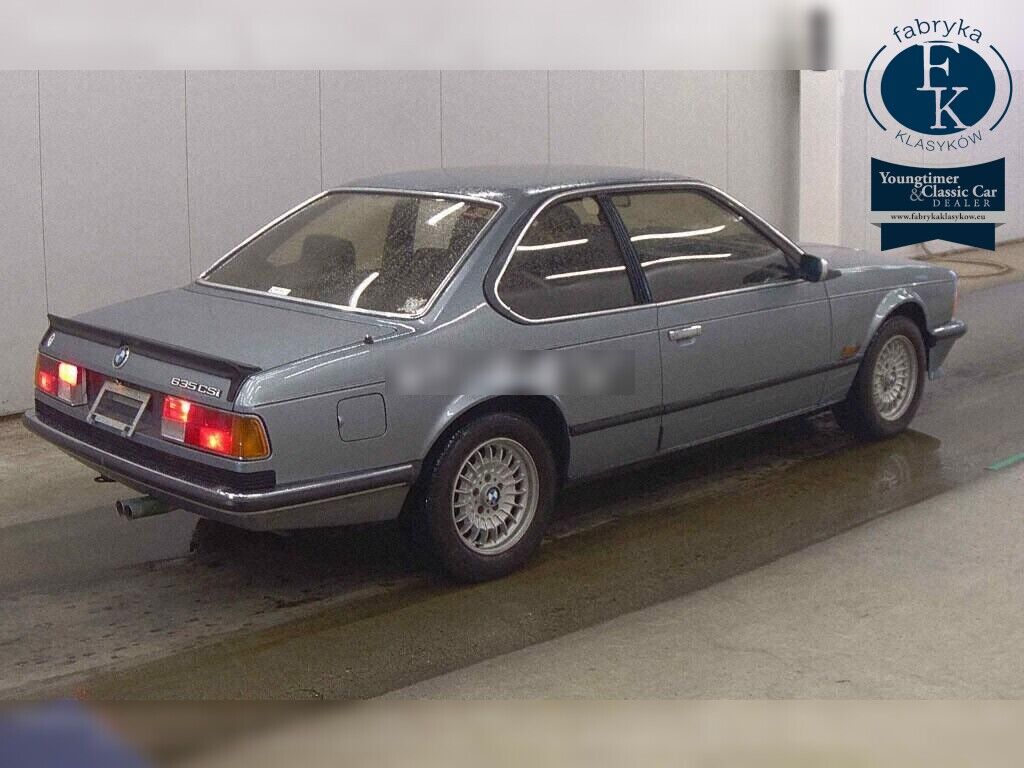 BMW 6 SERIES CP 635CSI 1985 - zdjęcie 7