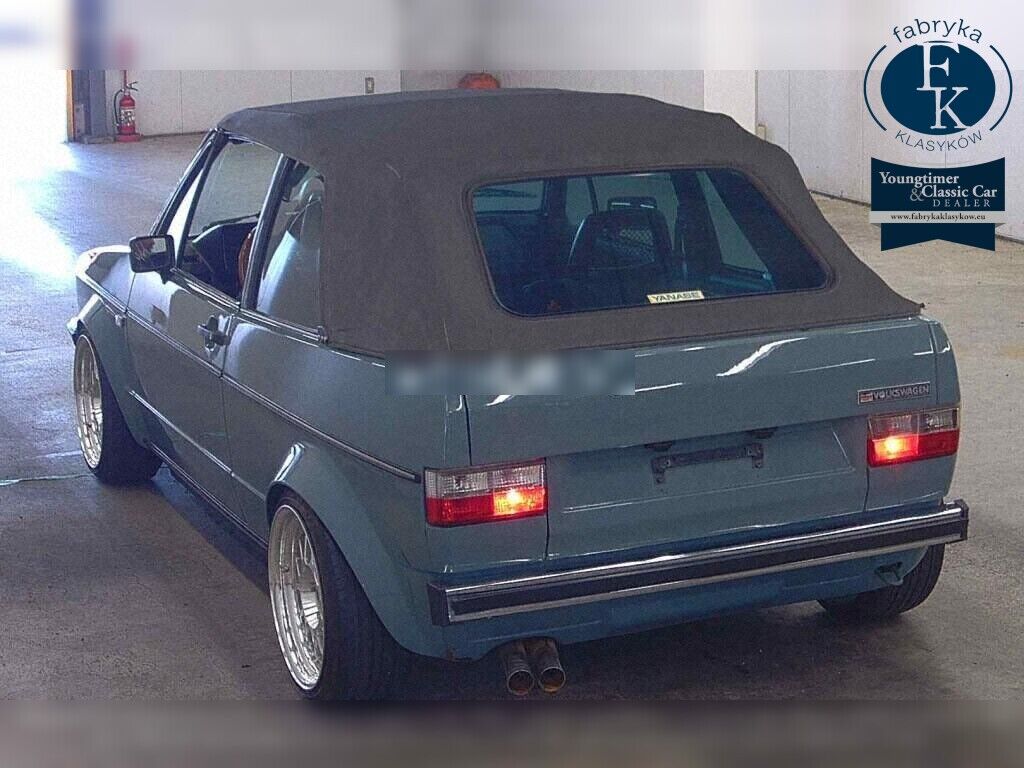 VOLKSWAGEN GOLF CABRIO BASE GRADE 1986 - zdjęcie 4