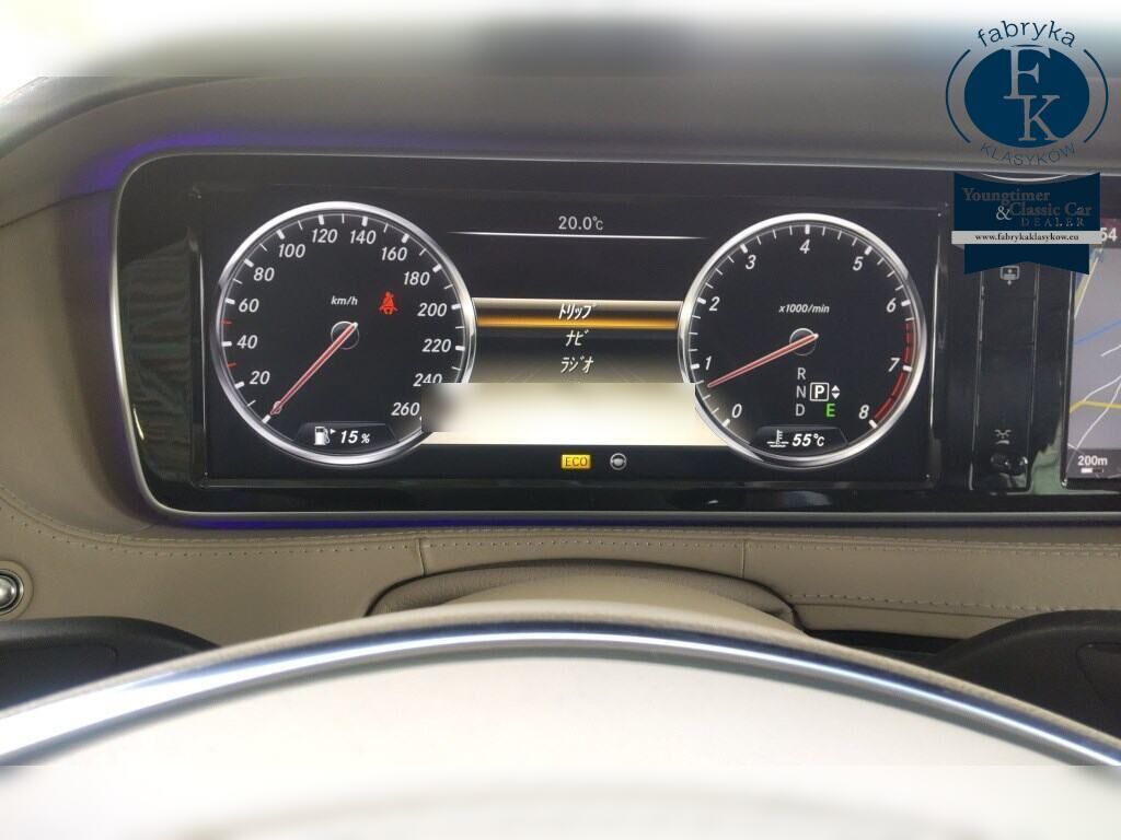 MERCEDES BENZ S-CLASS 4D S550 LONG EDITION 1 2013 - zdjęcie 8