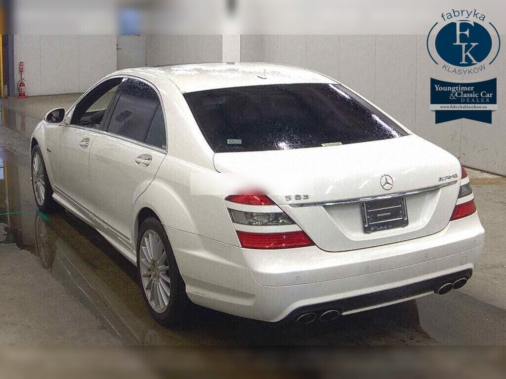 MERCEDES BENZ S-CLASS 4D S63 AMG LONG 2008 - zdjęcie 4
