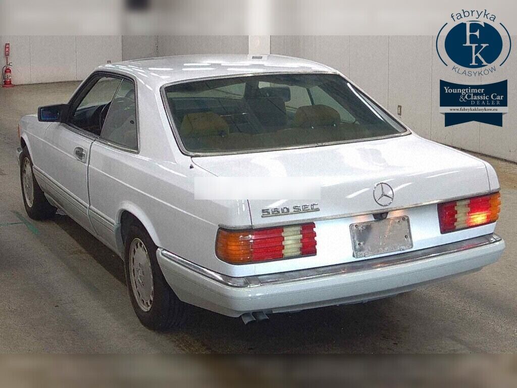 MERCEDES BENZ S-CLASS CP 560SEC 1989 - zdjęcie 4
