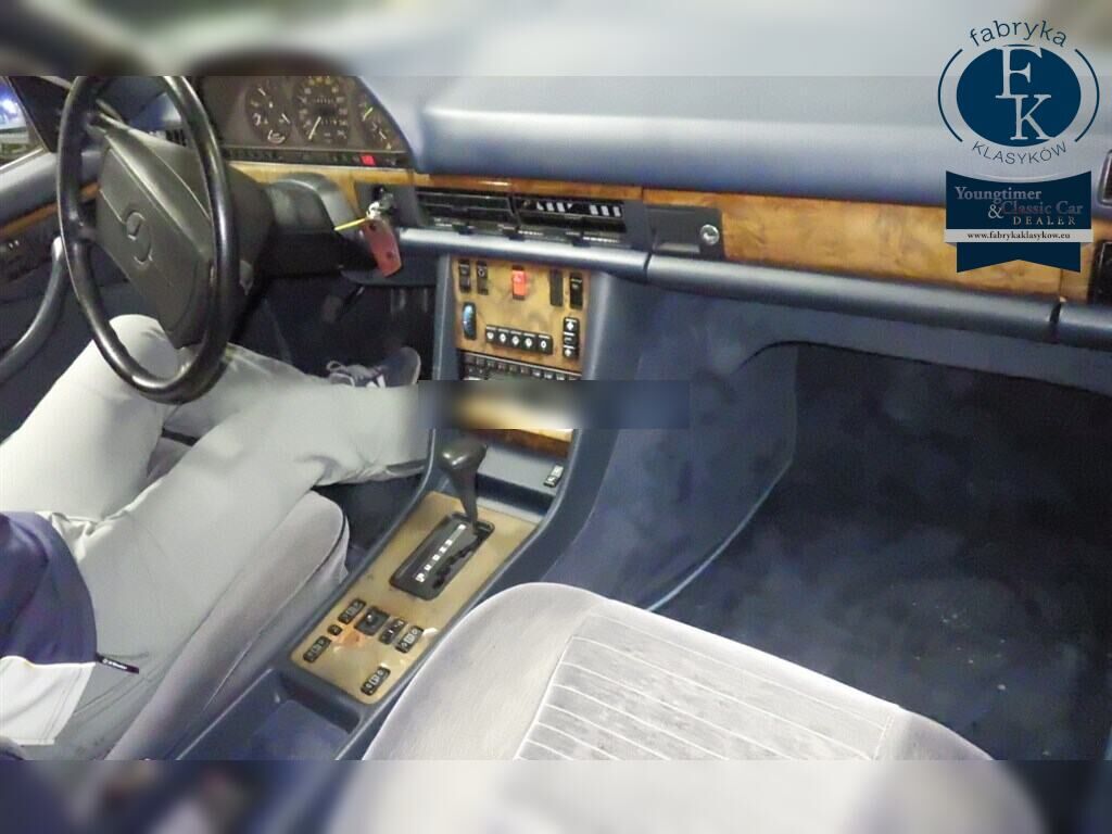 MERCEDES BENZ S-CLASS CP 560SEC 1989 - zdjęcie 5